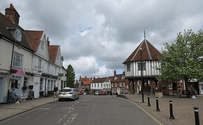 A market place property in Wymondham