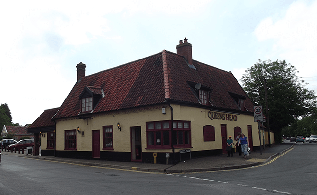 The Queens Head Public House in Hethersett