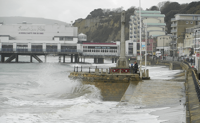 The War Memorial on Sandown Esplanade