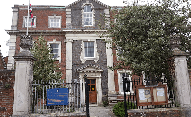 The Royal British Legion building at Blandford Forum