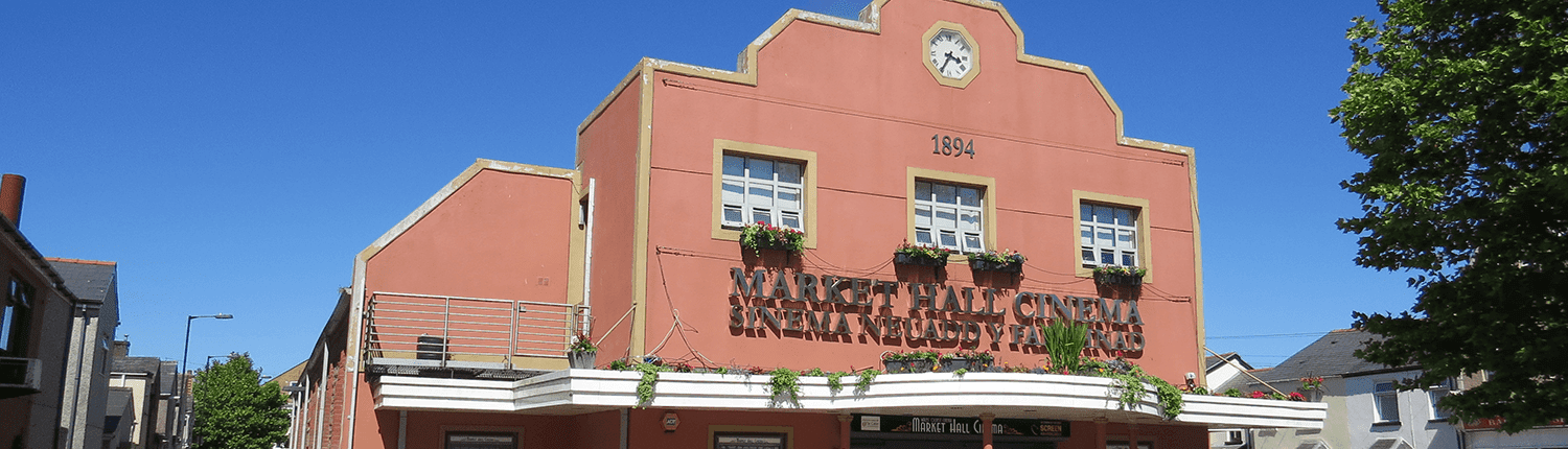 Brynmawr Market Hall Cinema building