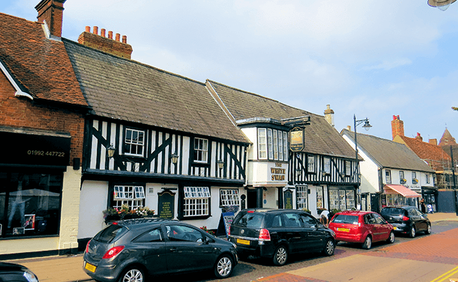 The Swan Pub in Hoddesdon