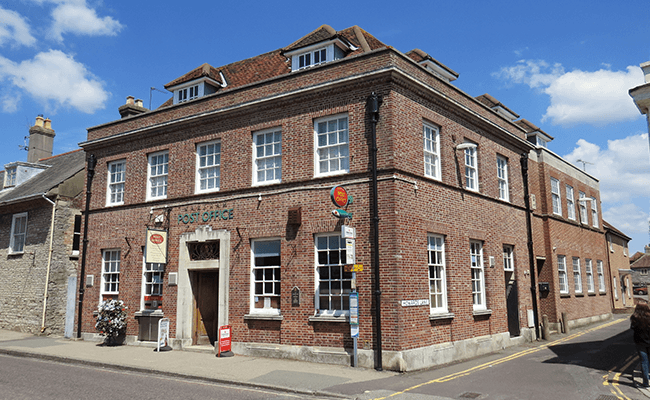 Post Office building in Wareham