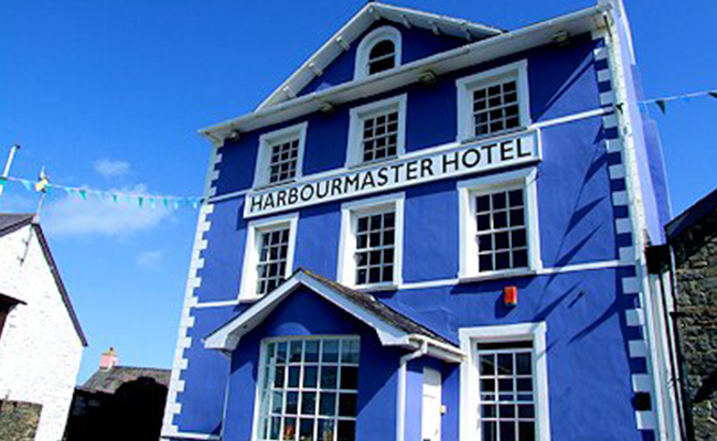 Aberaeron Harbourmaster Hotel building