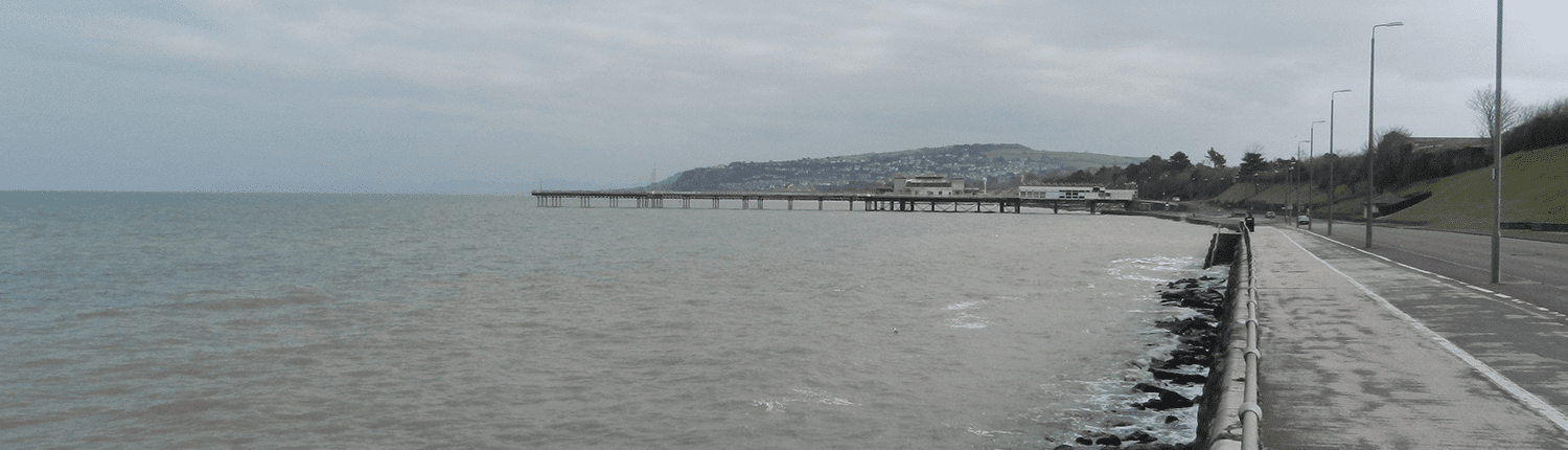 Abergele coast and pier