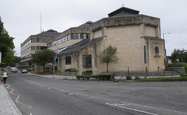 County Council Buildings at Bridgend