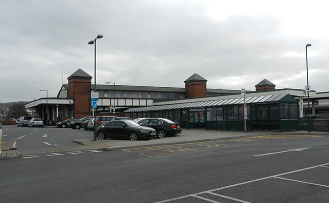 Llandudno junction station and buildings