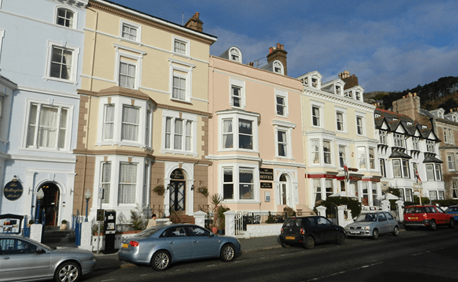 Llandudno terraces guest houses