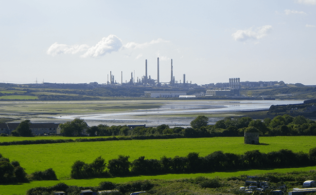 A countryside view of Pembroke