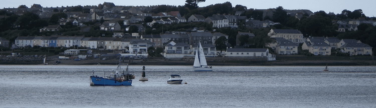 Residential property overlooking Neyland Bay