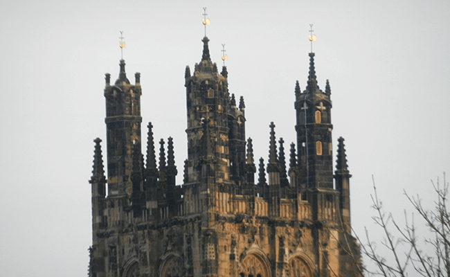 St Giles Church Steeple in Wrexham