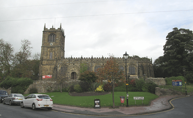 St Marys Church in Mold