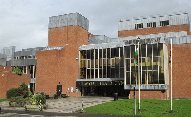 Clwyd Theatre in Mold