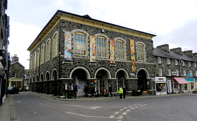 Eldon Square in Dolgellay, Wales