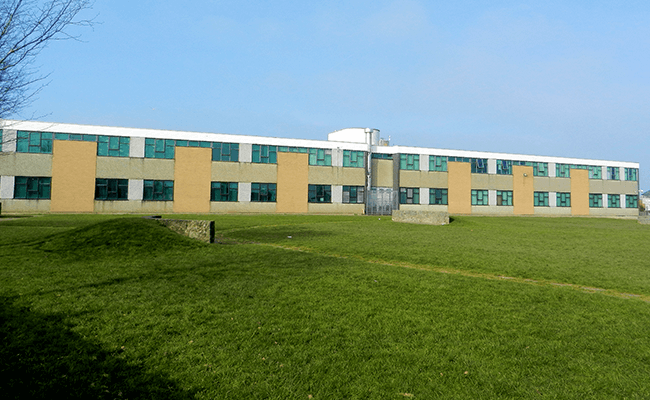 Holyhead High School building