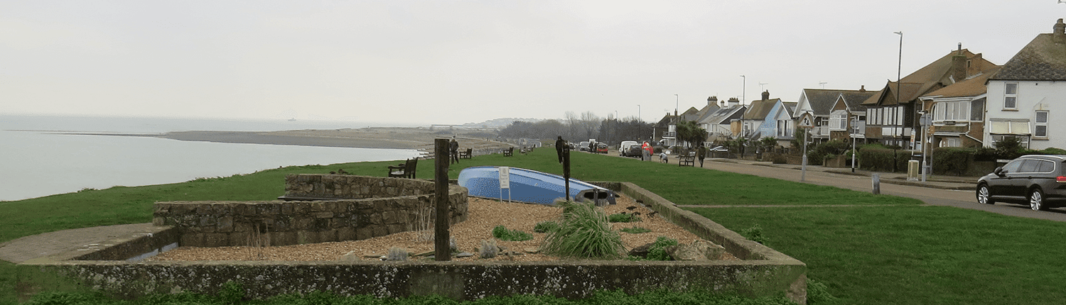 A view of Herne Bay from Swalecliffe