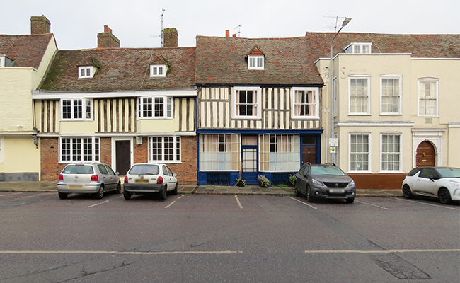 Some terraced properties in Faversham