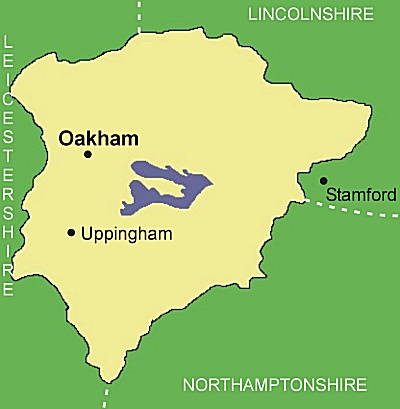 Clickable map of Rutland