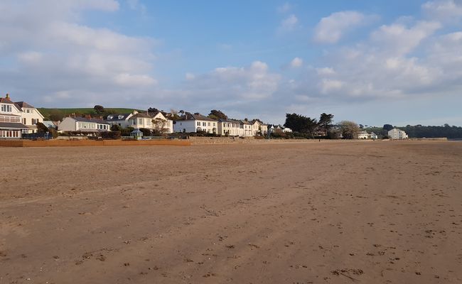 Instow beach-side buildings