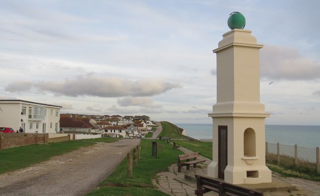 Peacehaven Meridian Line Monument