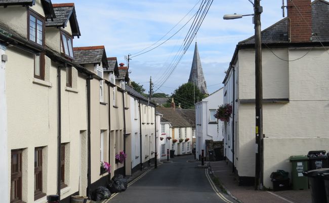 Silver Street in Braunton