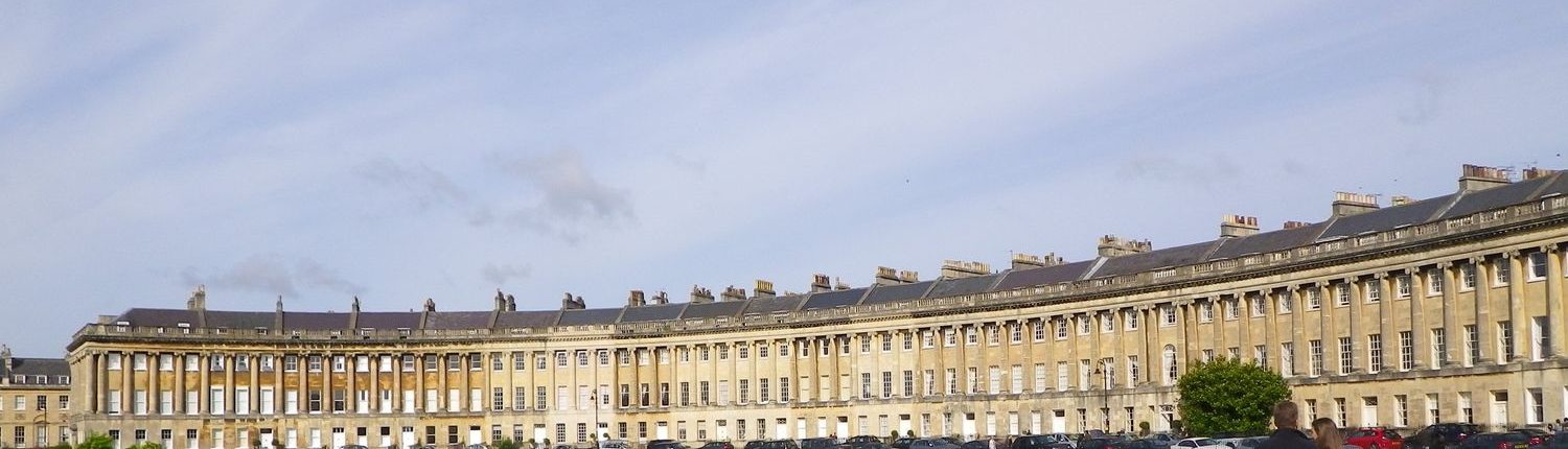 The Royal Crescent in Bath