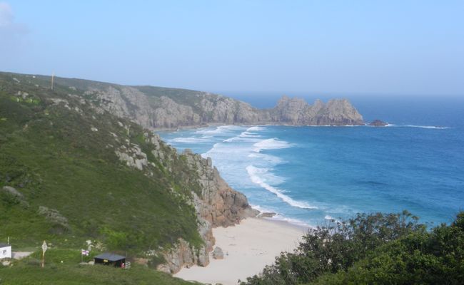 Gurnard's head Beach in Penzance