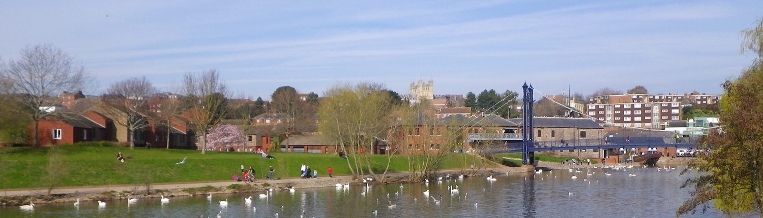 Bridge in Exeter Quay