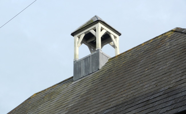 A roof in Tiverton.