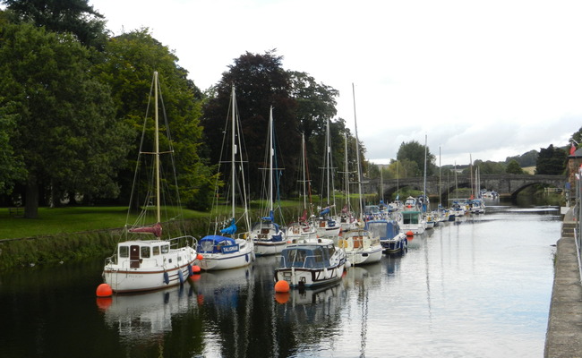 Boats in Totnes