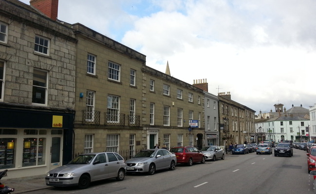 Terraced properties in Truro