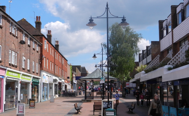 Burgess Hill High street