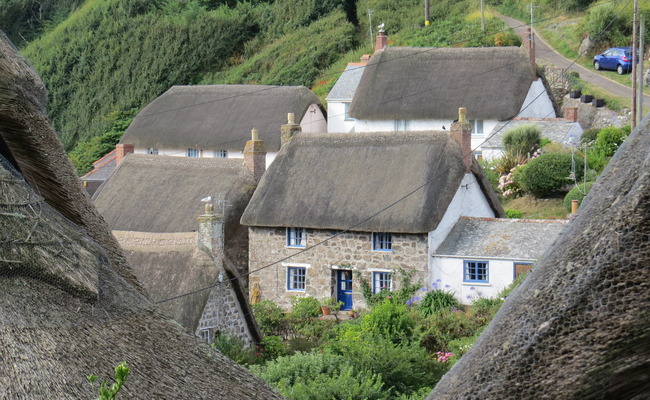 Cadgwith Cove, Thatched Cottages