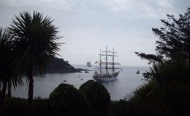 Sailing Boat in Fowey