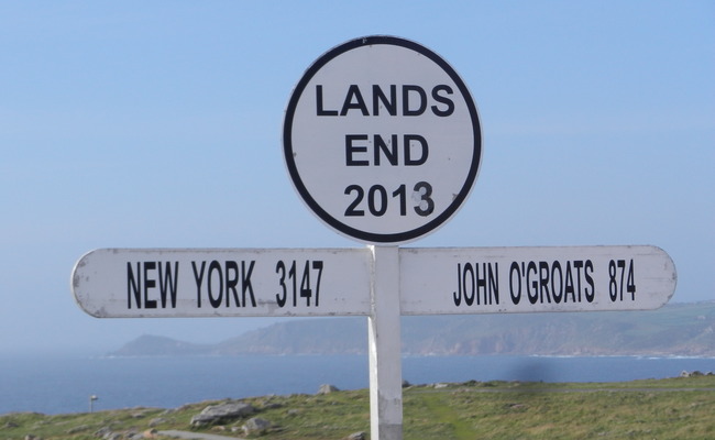 Land End Sign