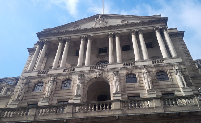 The Bank of England in London