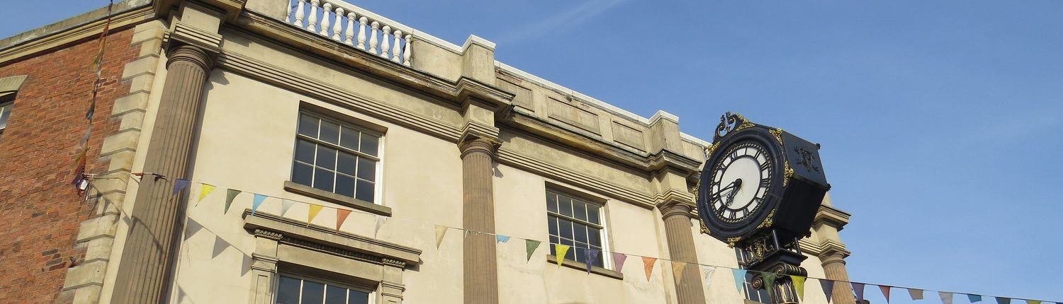 Stourbridge building in town centre.