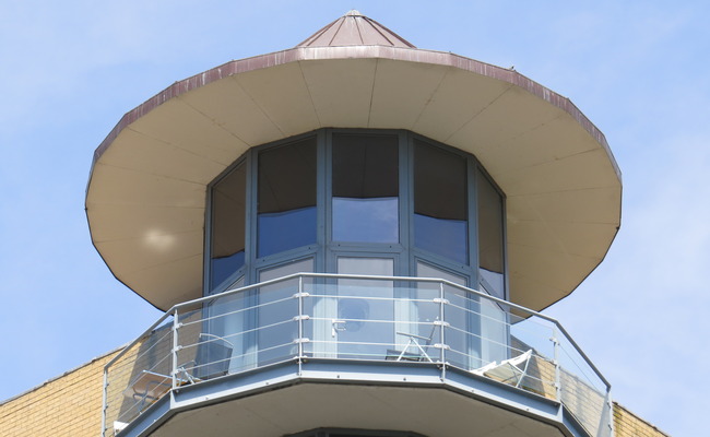 Hounslow curved Balcony