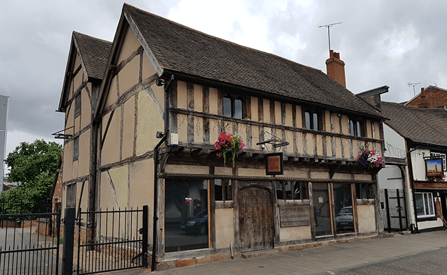 Tudor style property in coventry.