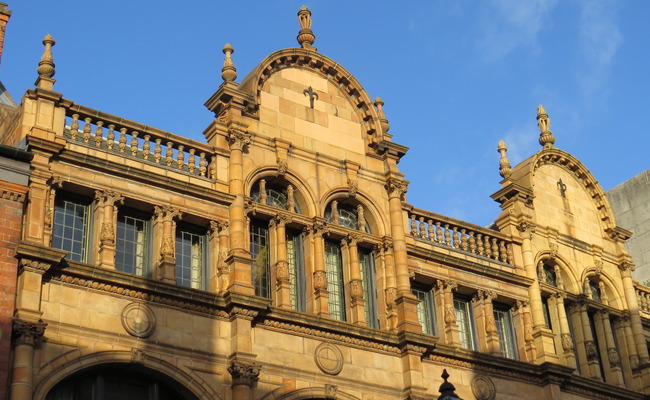 Romanesque building in Rugby