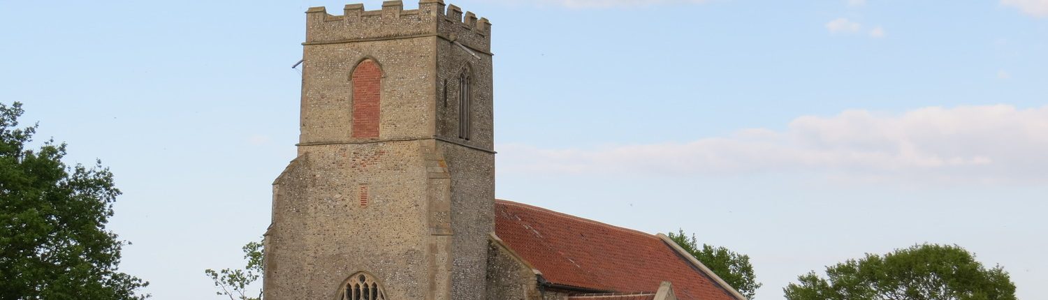 St Andrews church Saxthorpe.