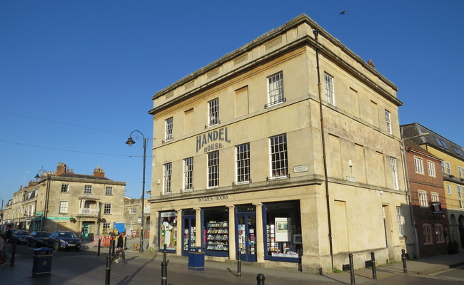 Handel House book store in Devizes