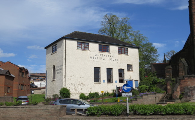 Unitarian meeting house Newcastle under Lyme.