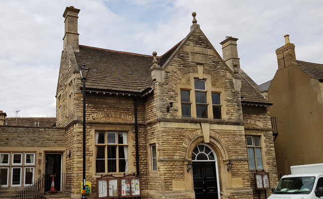 Victorian building in Oundle