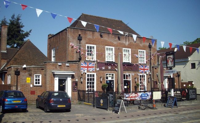Red Lion pub in Burham