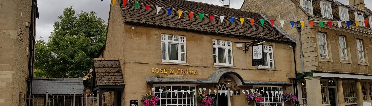 Rose & Crown pub in Oundle.