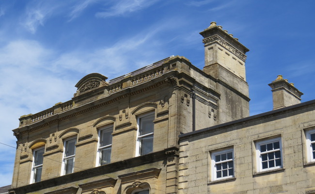 Stone building in Warminster.