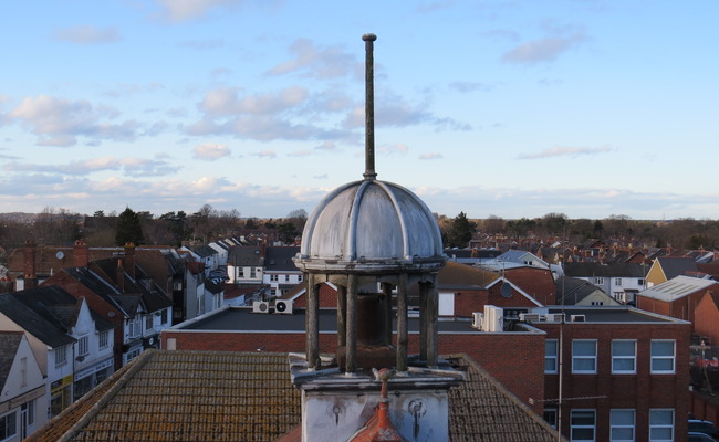 Aldershot roof cupola