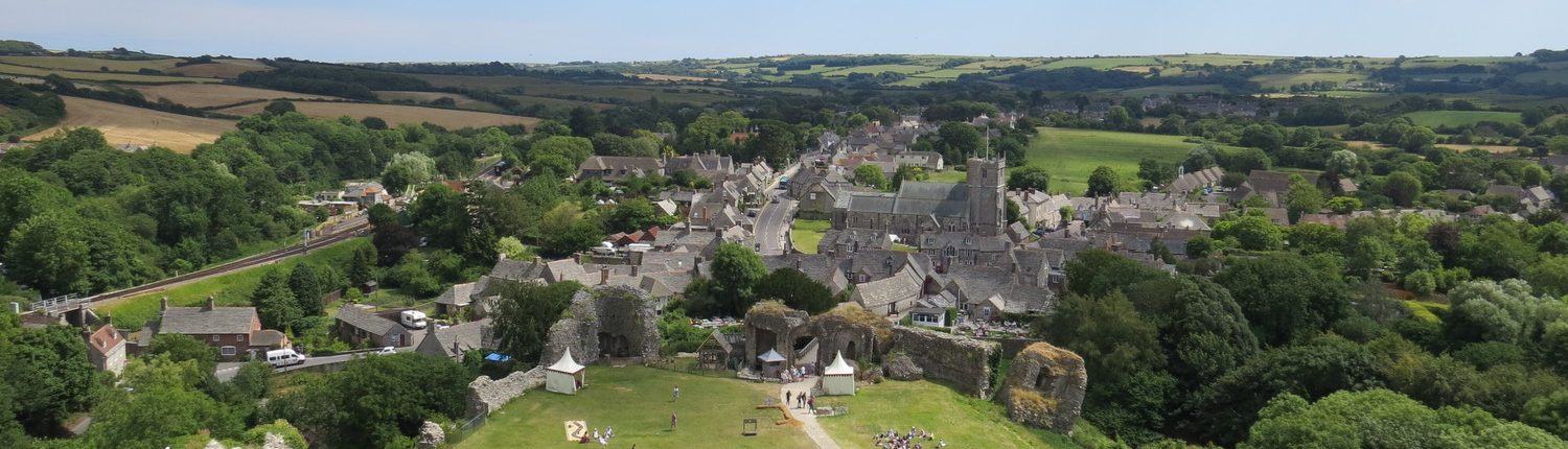 Corfe Castle village