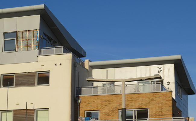 Hamworthy building in construction.